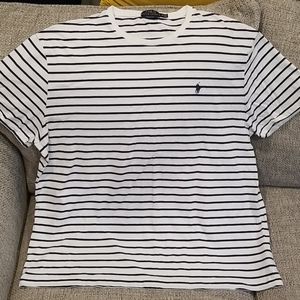 2XL Polo Ralph Lauren Navy blue striped Tee